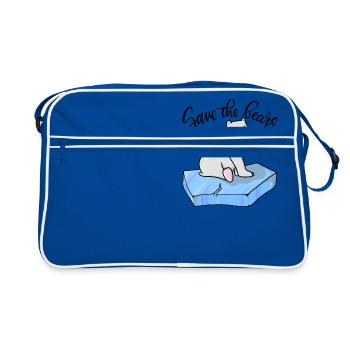 Save the bears - Save the bears - Retro Bag - blue/white - Front