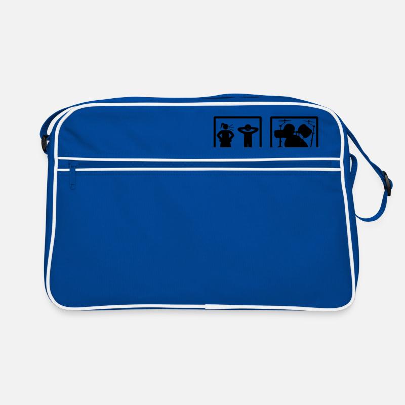 problem solved DRUMMER DRUMS drums Retro Bag