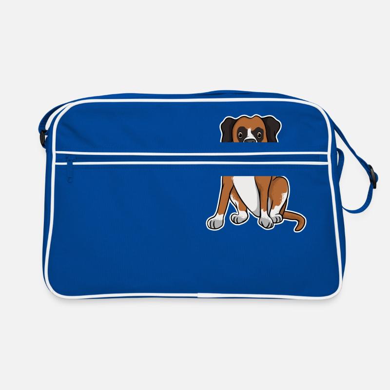 German boxer Retro Bag