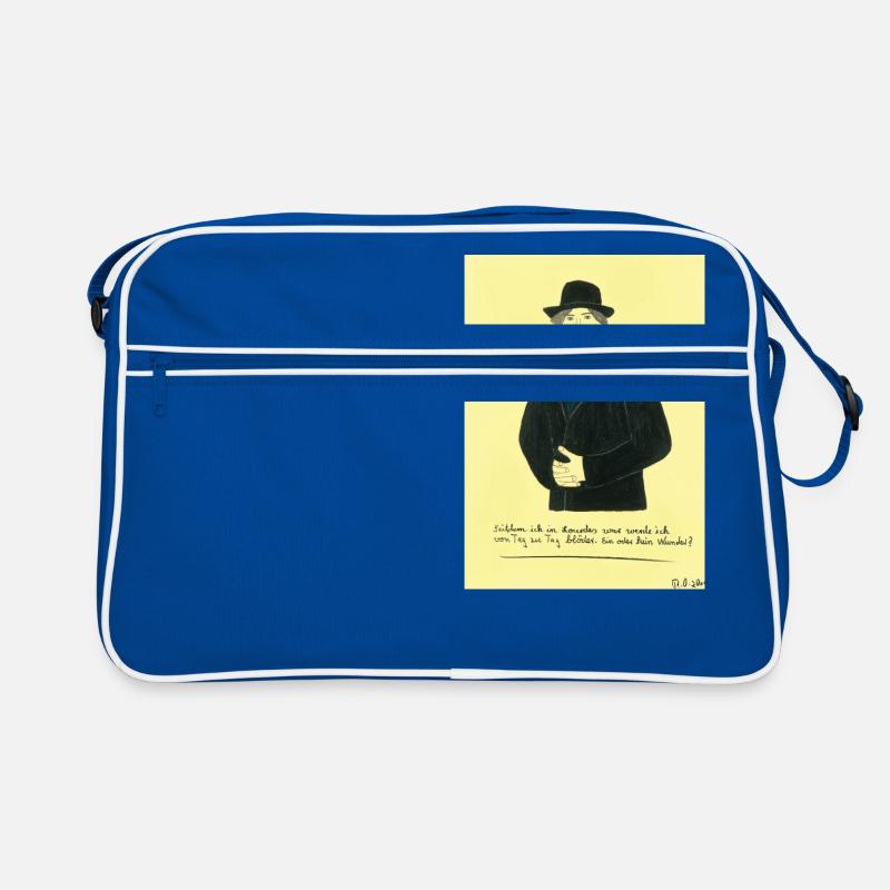 Ein Wunder oder kein Wunder? - Sprüche Leben Retro Tasche