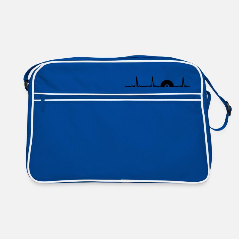 Pool Billard Kugel 8 Geschenk Snooker Herzfrequenz Retro Tasche
