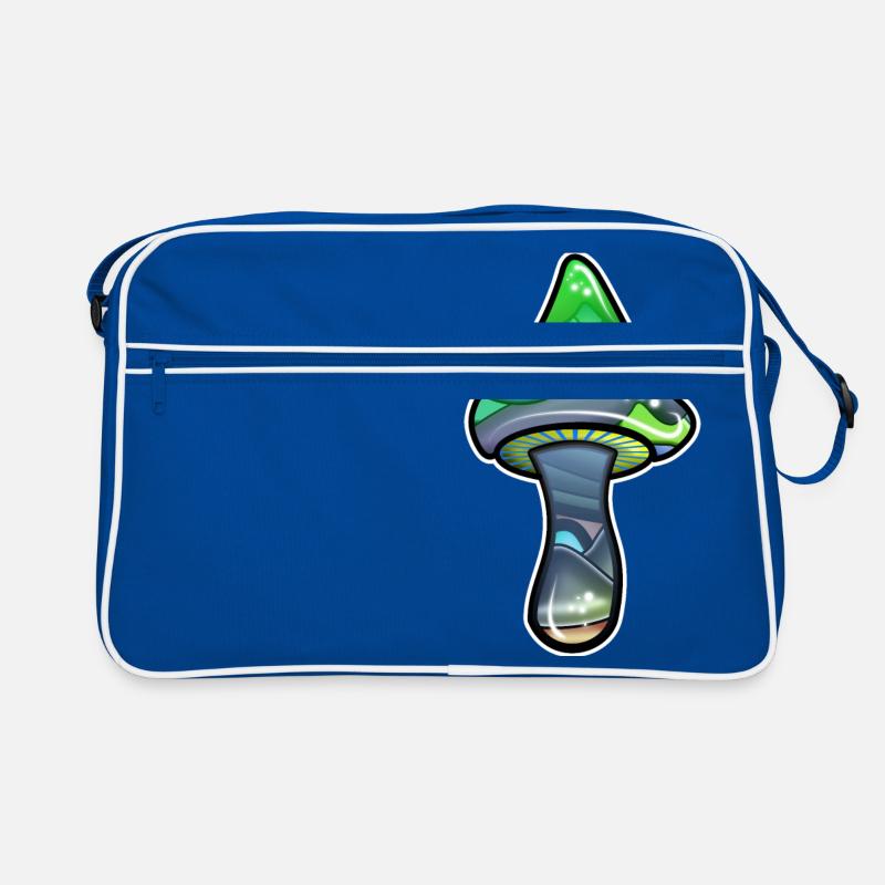magic mushroom Retro Bag