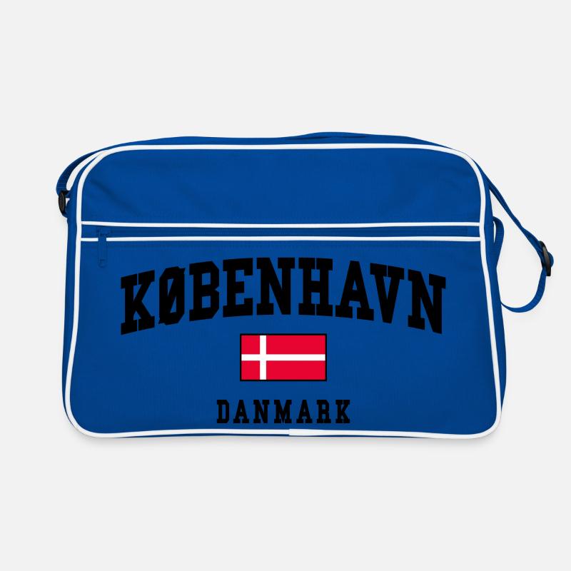 Copenhague Danemark Conception du drapeau Sac Retro