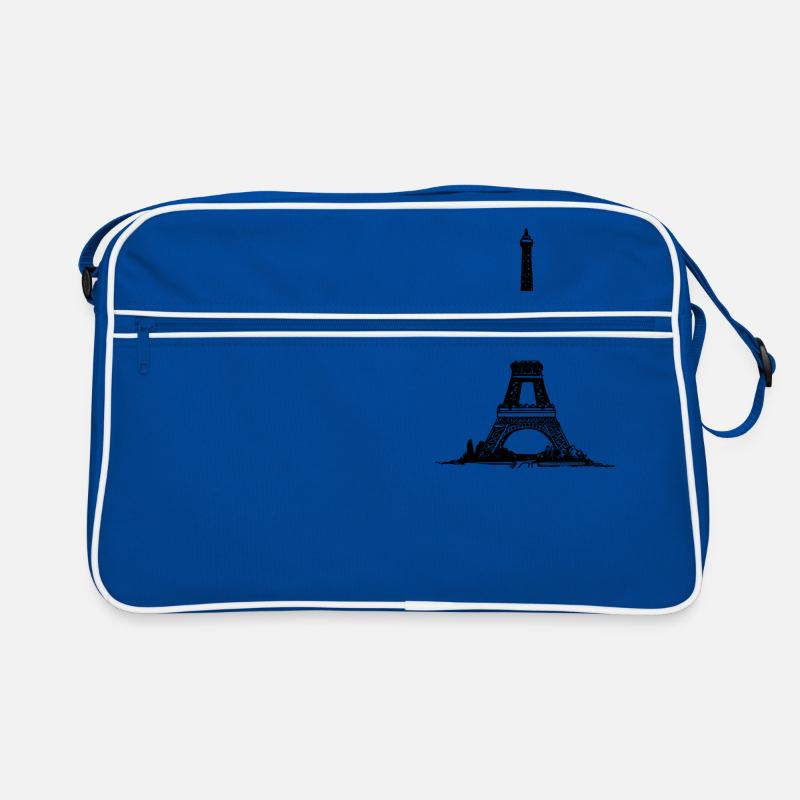 Eiffel Tower Paris Retro Bag