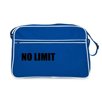 No limit - Sac Retro - bleu/blanc - Devant