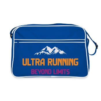 Ultra Running - Beyond Limits - Retro Bag - blue/white - Front