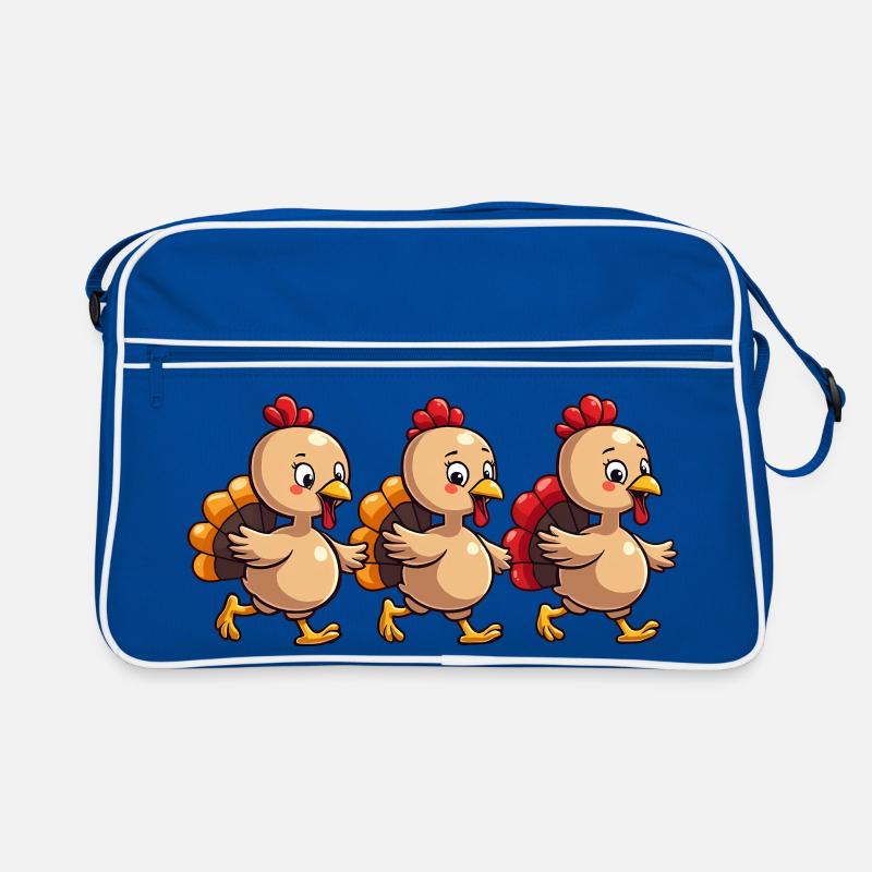 Bébé dinde de Thanksgiving Sac Retro
