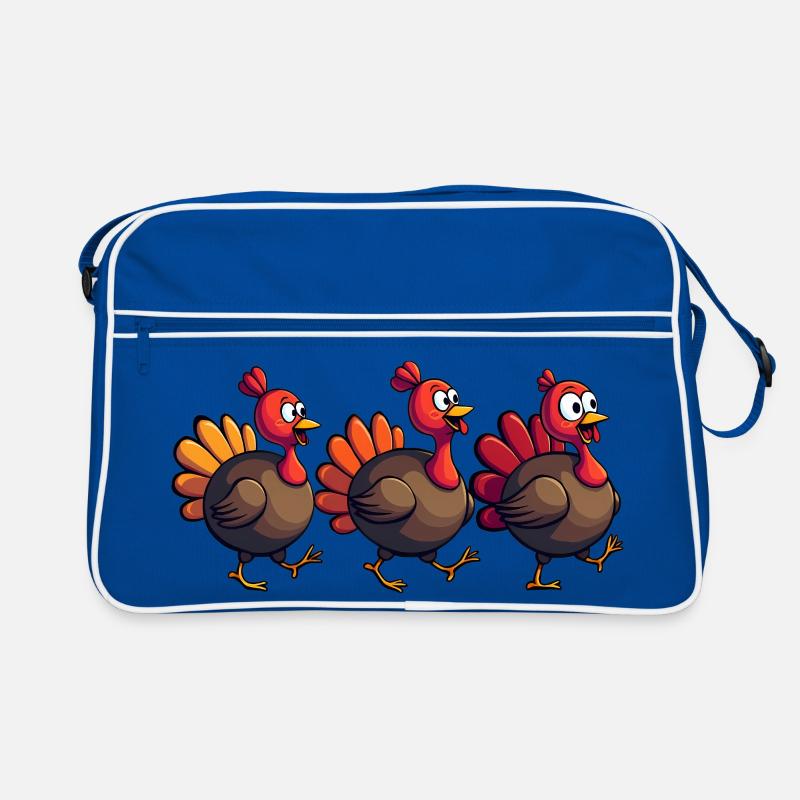 Bébé dinde de Thanksgiving Sac Retro