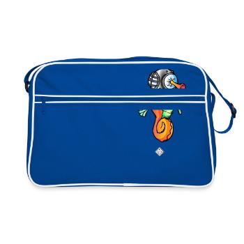 Hippo-High - Sac Retro - bleu/blanc - Devant