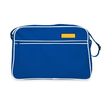 Drapeau national de la Colombie - Sac Retro - bleu/blanc - Devant