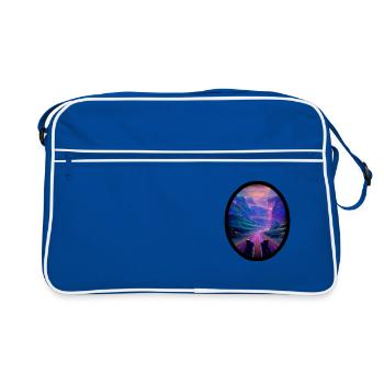 Seelenweg 03 - Retro Bag - blue/white - Front
