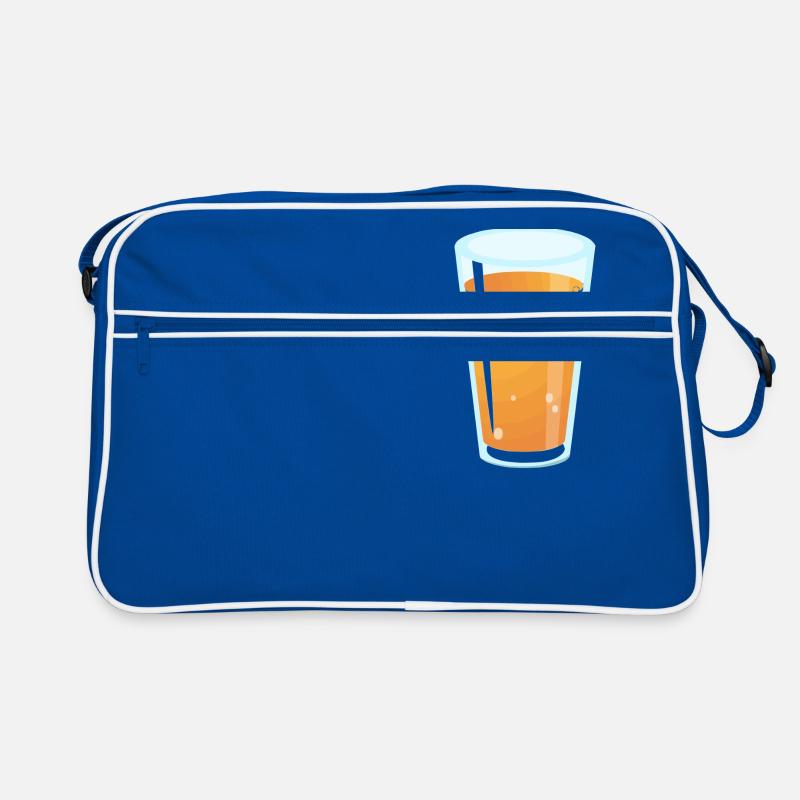 Saft Glas Retro Tasche