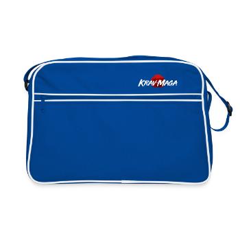 Krav Maga - Sac Retro - bleu/blanc - Devant