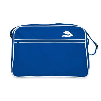 Lapin égyptien - Sac Retro - bleu/blanc - Devant