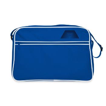 Hypnose - Retro Tasche - Blau/Weiß - Vorne