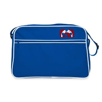 Bayburt 69 used - Retro Bag - blue/white - Front