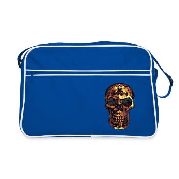 Calavera - Sac Retro - bleu/blanc - Devant