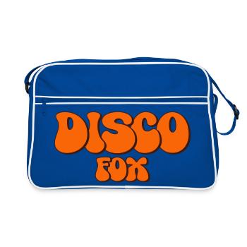 Disco Fox Dance Danseuse Discothèque Discofox Dancing - Sac Retro - bleu/blanc - Devant
