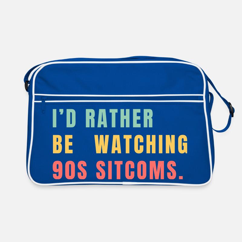 I'd Rather Be Watching 90s Sitcoms Retro Bag