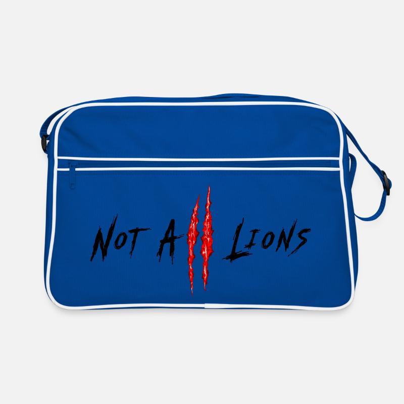 Not All Lions... Retro Tasche