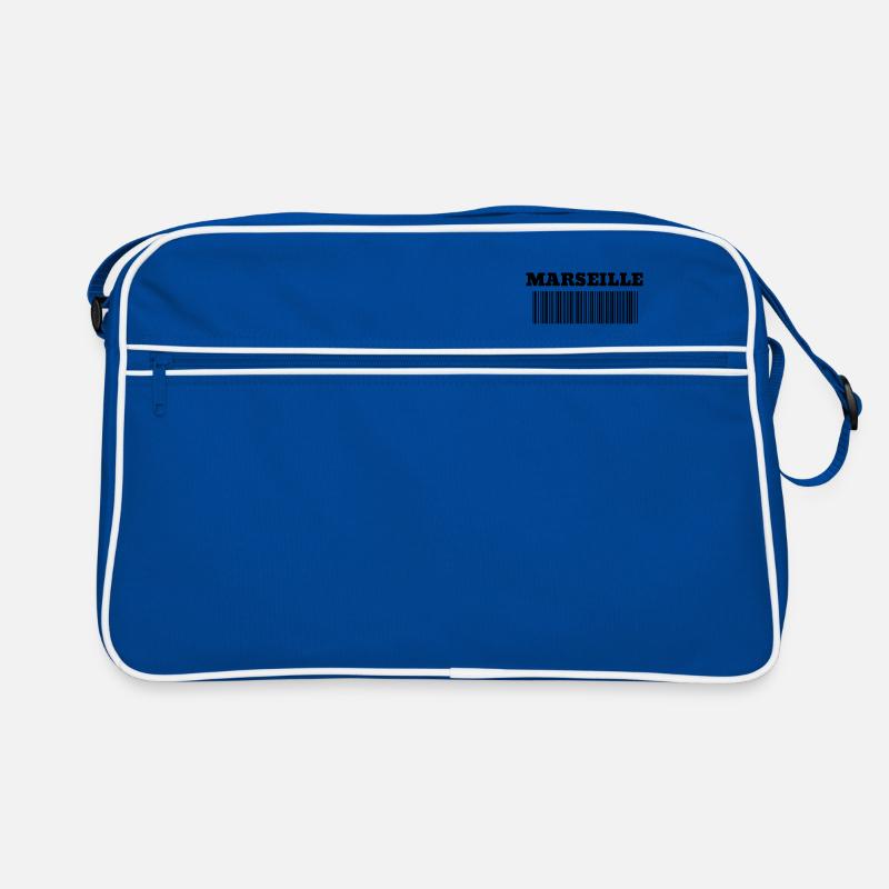 Marseille Barcode OM Retro Tasche