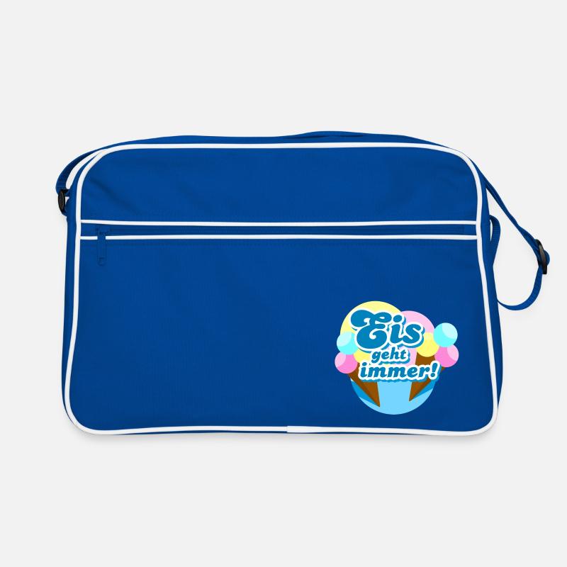 Eis geht immer! Retro Tasche