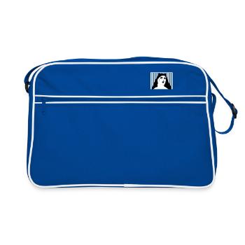 Electro Schranz Nun - Retro Bag - blue/white - Front