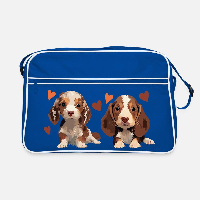 Chiots - N’aimons-nous pas les petits chiens Sac Retro