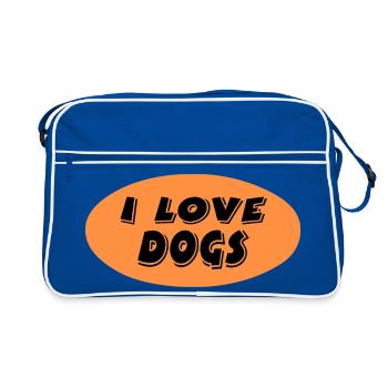 canine - Sac Retro - bleu/blanc - Devant