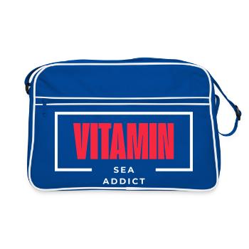Chemise Vitamin Sea Addict - Sac Retro - bleu/blanc - Devant