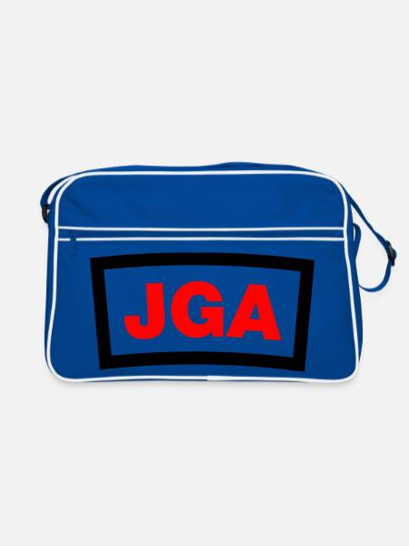 Bachelor Party - Retro Bag - blue/white - Front