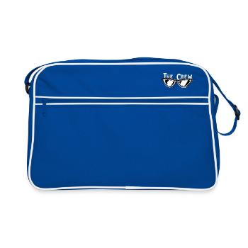 La tournée des filles de l’équipage - Sac Retro - bleu/blanc - Devant