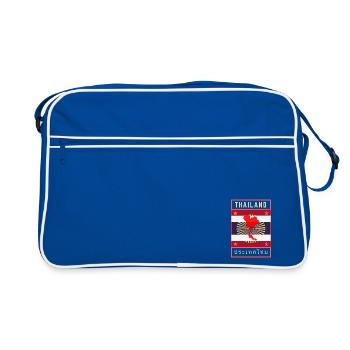 Thailand design - complex - Retro Bag - blue/white - Front
