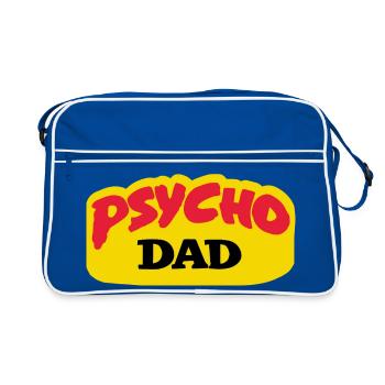 Psycho Dad - Al Bundy's Lieblingss 90's TV show - Retro Bag - blue/white - Front