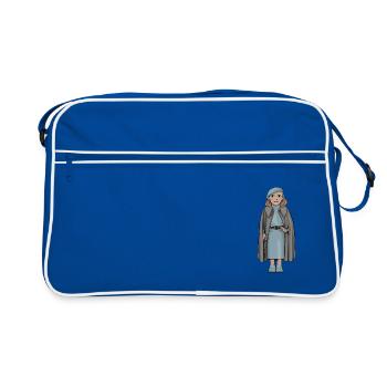 Greta Garbo - Sac Retro - bleu/blanc - Devant