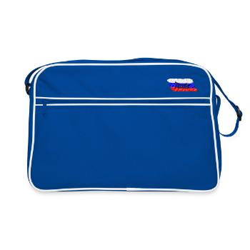 Russie - Sac Retro - bleu/blanc - Devant