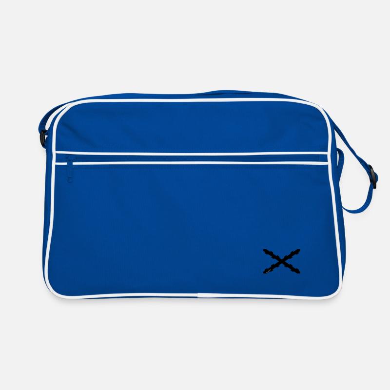 Schwarzer Picaesp Retro Tasche