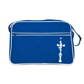 Circus 0 - Sac Retro - bleu/blanc - Devant