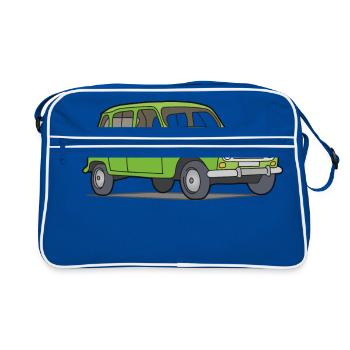 R4 (Voiture) - Sac Retro - bleu/blanc - Devant