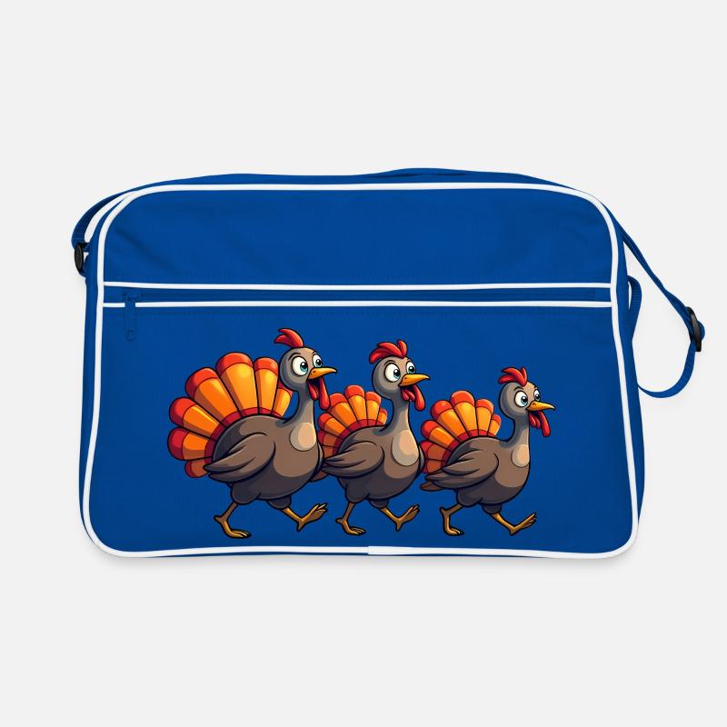Bébé dinde de Thanksgiving Sac Retro