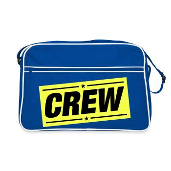 équipage - Sac Retro - bleu/blanc - Devant