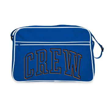 Aperçu de l’équipe - Sac Retro - bleu/blanc - Devant