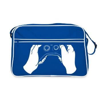 Gaming Controllers - Retro Bag - blue/white - Front