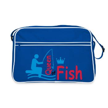 poisson - Sac Retro - bleu/blanc - Devant