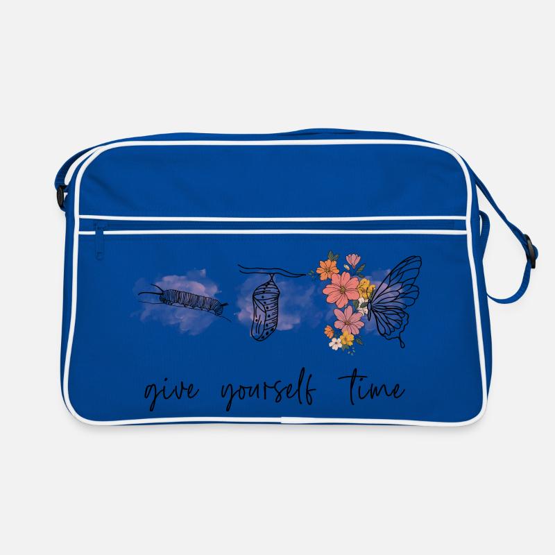 Gib dir Zeit Retro Tasche