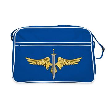 Wing - Retro Bag - blue/white - Front