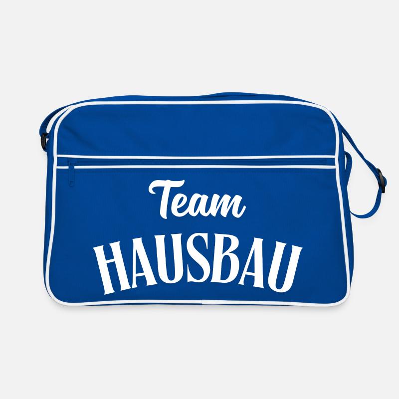 Team House Construction Retro Bag
