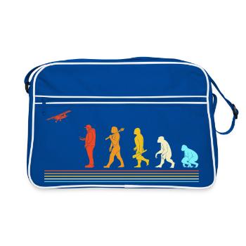 Model Airplane Model Airplane - Retro Bag - blue/white - Front