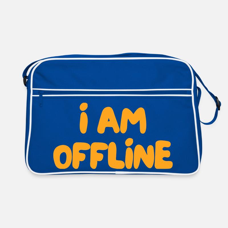 I am offline Retro Bag