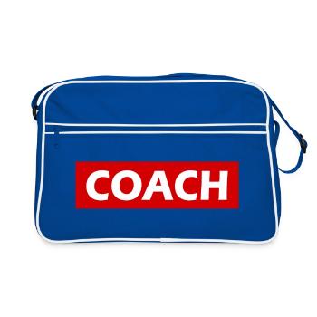 Coach - Sac Retro - bleu/blanc - Devant